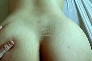 real amateur pounding my blonde wife's huge ass hard