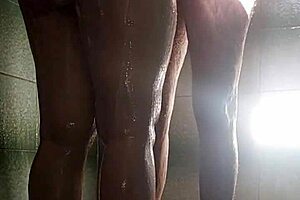 forcing my stepdaughter to shower but she grabs my cock begging hard fuck 😈🚿🍆💦