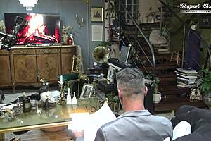 ever wonder how odette's pretty face got client cum shower backstage?