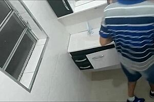 teen fucked by stranger in bar toilet