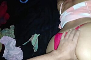 Birthday boy moans as i ride his cock then take anal pounding from blonde big ass