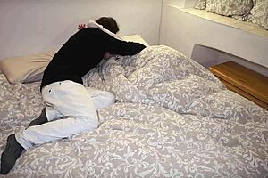 hey i'm pregnant and giving my guy a sloppy blowjob to keep him around