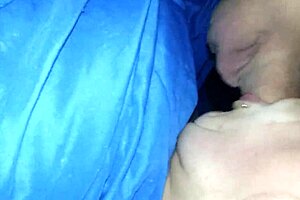 Young blonde tattooed wife sucks my cock pov