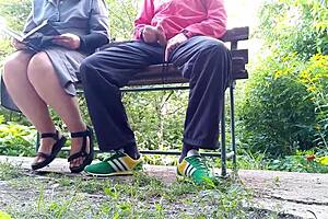 lustful mother-in-law reads dirty while i cum on her huge tits