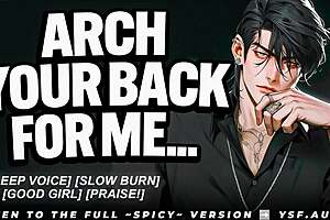 dominant boyfriend fingers you awake amid erotic moans asmr