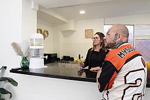 i fuck juicy whore pussy spooning while wife sleeps nearby