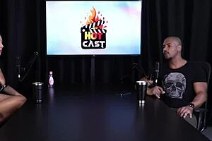 Naughty interview packed with filth Lucas Ferraz on Porn Cast Brazil part 1 sheer red