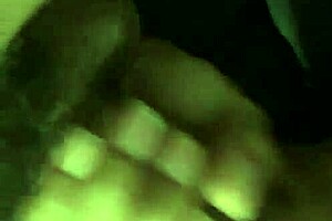 Big dick pounds ebony mouth in public bathroom