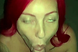 Stepmom sneaks bareback fuck with neighbor on dark balcony