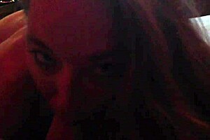 how good does this blonde slut suck your cock deepthroat style