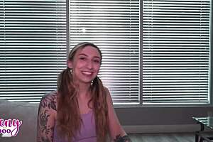 student nina nova seduces tutor with ass tits for project creampie