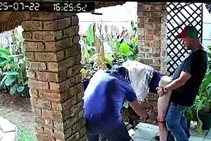 cuck friend begs me to doggy his slut wife quickie 🔥