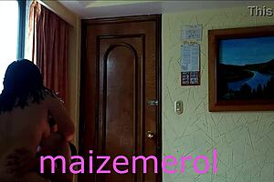 fat latina rides fan's monster cock doggy rough hotel cd mx