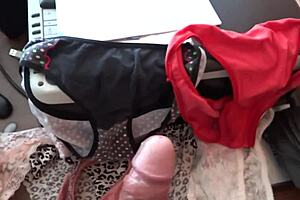 stepsons friends cumshot all over me loving their monster cocks.