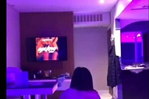 cuñada says dont tell sis while sucking my cock 😈🍆💦