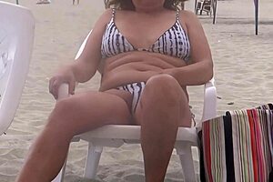 i creampied stepmom's pussy now bikini beach flash!