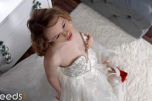 hey sweetie what's your christmas gift for this sweet friend cowgirl ride and blowjob