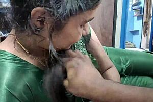 whoa horny indian bhabhi tempts driver into wild rough dorm room pounding!