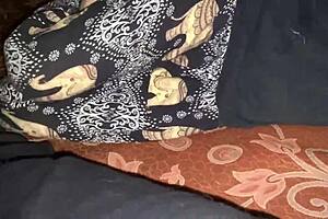 my randy aunty couldn't resist sucking my throbbing cock