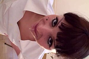 British Nurse Gabriel Kay Sucks Black Patient's Monster Cock