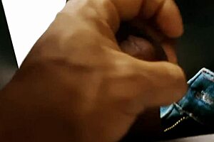 giving this hot latina babe a steamy breast and pussy massage