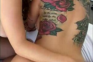 Damn, big ass blonde's first creampie tape explodes!