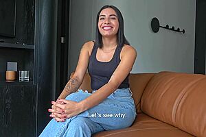 Bubble Butt Latina Begs for Hard Casting Ram!