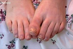 Worship My Goddess Feet And Devour Toenail Clippings Now!