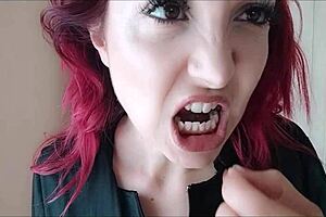 natasha romanoff giantess in latex cosplay angry heels?