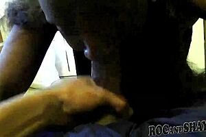 Ebony Wife Assfucked Hard In Kitchen By Lover's Thick Black Cock Cumshot Finish