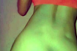 skinny black amateur dances sexy flashing see through outfit