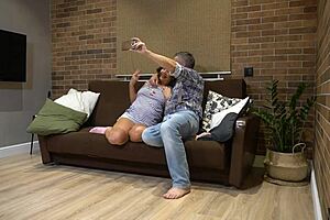 over fifty milf cougar stepmom begs for hardcore doggystyle pounding bent over