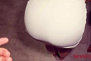 office bimbo boss fucks me even with her boyfriend around