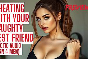 imagine fucking your best friend's wife in hot cheating creampie audio