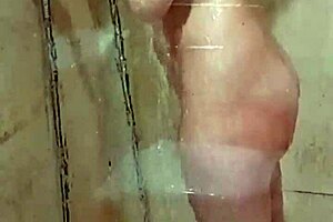spying on neighbor showering gets us hot and i cum hard
