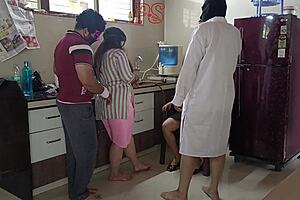 hot indian maid malkin double blowjob chudai foursome hindi dirty talk