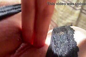 Sunny day got me so horny I fingered to squirt orgasm!