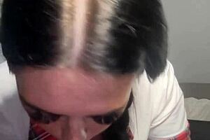 hey horny british teen coed, watch my solo squirting toy orgasm play up close!