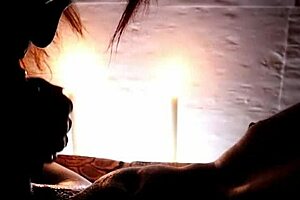 candlelit romantic deepthroat blowjob cumshot party facial