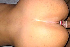 couple bends over for intense doggystyle buttplug anal