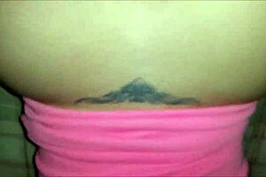 she spreads legs wide as vibrating dildo pounds her hairy wet pussy deep