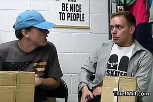 mature housewife, turn around and suck that officer's thick cock now?