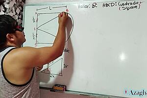28 sexual math lessons... can you finish inside her japanese nerd pussy teacher style