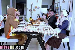 oh god stepdad's big toe fucked my pussy at thanksgiving orgy