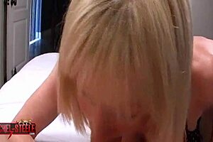 Rachel Steele And Keri Lynn Share Massive Cock Handjob Facial