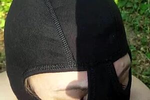 esclave f humiliated garage bdsm then fucked outdoor public slut