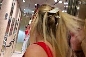 Heart pounding cheating blowjob and brutal fuck with best friend's husband