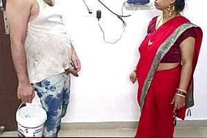 Painter sneaks over for Indian housewife alone at home