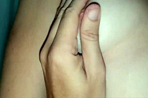she loves fucking in her red panties juicy wet