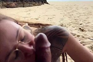 novata travessa luna vitali fudeu com bbc na praia deserta i mean she did